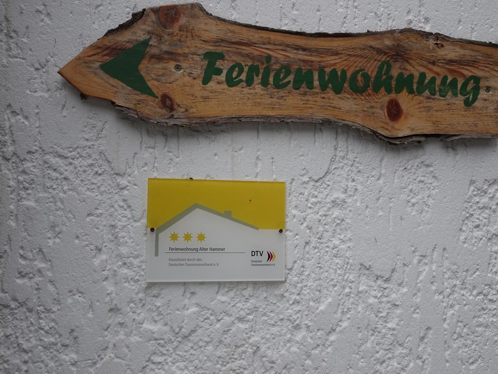Ferienwohnung Bauer Alter Hammer Шмидефельд-ам-Ренштайг Экстерьер фото
